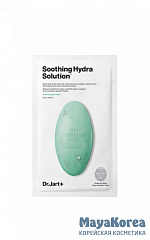 Dr.Jart+ Маска для лица увлажняющая с алоэ вера - Dermask water jet soothing hydra solution, 27г