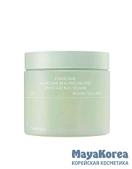 CELIMAX Пилинг - пэды тонизирующие с BHA-кислотой Ji Woo Gae Heartleaf BHA Peelind Pad (60 шт./125 мл)