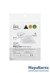 VT Cosmetics Заживляющие патчи от акне с микроиглами и чесноком Garlic AC ReedleShot Point Patch 9шт