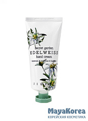 JIGOTT SECRET GARDEN EDELWEISS HAND CREAM Крем для рук с экстрактом эдельвейса 100мл