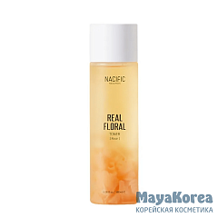 NACIFIC REAL FLORAL ROSE TONER Увлажняющий тонер с лепестками розы 180мл