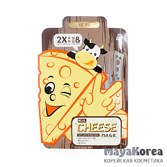 МЖ Маска тканевая успокаивающая Mj care Real Cheese Calming & Soothing Mask