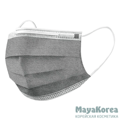 НАБОР/Маска трёхслойная защитная 17,5 *9,5 см, 50 ШТ