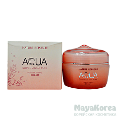 НР AQUA Крем для лица увлажняющий SUPER AQUA MAX MOISTURE WATERY CREAM(RR) 80мл