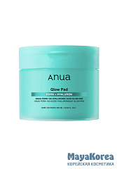 ANUA PDRN Hyaluronic Glow Pad  Тонер-пэды увлажняющие с гиалуроновой кислотой