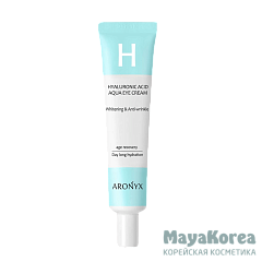 ARONYX Увлажняющий крем для кожи вокруг глаз с гиалуроновой кислотой и пептидами (40мл) / Aronyx Hyaluronic Acid Aqua Eye Cream