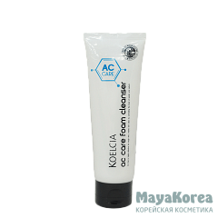 KOELCIA AC Care Foam Cleanser, 120g Освежающая очищающая пенка для проблемной кожи, 120г, KOELCIA