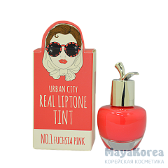 БХ Lip Тинт для губ 01 Urban City Real Liptone Tint 1.FUCHSIA PINK 7гр