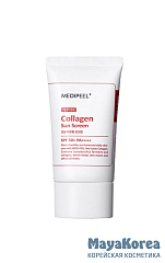 MEDI-PEEL Red Lacto Collagen Lifting Sun Screen SPF50+PA++++ (50g) Солнцезащитный крем с пробиотикам