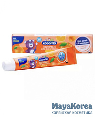Lion Паста зубная гелевая для детей с 6 месяцев с ароматом апельсина - Kodomo, 40г