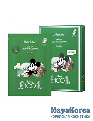 JM SOLUTION DUO UP CICA RETINOL MASK DISNEY100 Успокаивающая маска для лица с центеллой и ретинолом 30мл