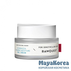 RAWQUEST ECHINACEA CALMING MOISTURE GEL CREAM Увлажняющий крем-гель с экстрактом эхинацеи 50мл