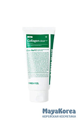 Успокаивающая гель‑пенка MEDIPEEL⁺ Green Cica Collagen Clear 2.0 (300мл)