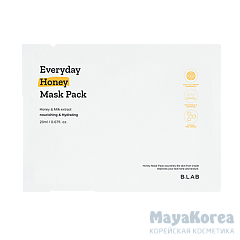 B-LAB EVERYDAY HONEY MASK PACK Питательная маска для лица с экстрактом меда 20мл