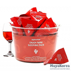 АЮМ MINI Маска для лица ночная антивозрастная Ayoume Enjoy Mini Sleeping Pack НАБОР  (set 30шт*3гр)