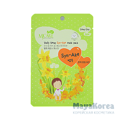 МЖ Daily Dewy Маска тканевая для лица со змеиным ядом MJ Care Daily Dewy Syn-Ake mask pack 25гр