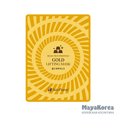 МЖ Skin Planet Маска тканевая для лица с золотом лифтинг-эффект Skin Planet GOLD LIFTING MASK 25гр