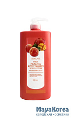 LEBELAGE FRUIT PEACH & APPLE MANGO BODY LOTION Лосьон для тела с персиком и манго 1000мл