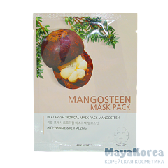 ДЖН Маска тканевая с экстрактом мангостина REAL FRESH TROPICAL MASK MANGOSTEEN  25мл