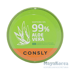 CONSLY Aloe Vera Soothing Gel, 300ml Успокаивающий гель с экстрактом алоэ вера, 300мл, Consly