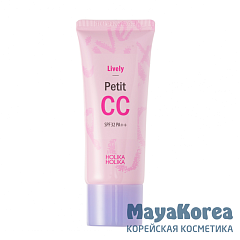 Holika Holika Petit CC Lively SPF 32 PA++ СС-крем для лица, холодный подтон Lively Petit CC SPF 32 PA++