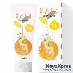 MEDB Muskmelon Soda Foam Пенка для умывания с экстрактом мускусной дыни и содой
