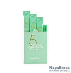 Masil Шампунь глубоко очищающий с пробиотиками - 5 Probiotics scalp scaling shampoo, 8мл