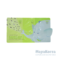 НР PATCH Набор для сужения и очищения пор носа BLACKHEAD CLEAR 3-STEP NOSE PACK(7EA)