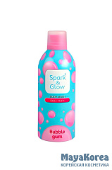 Spark&Glow Гель-пена для душа с ароматом "bubble gum" - Bubble gum body wash, 350мл