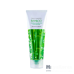 Holika Holika Daily Garden Bamboo Soothing cleansing foam from Damyang Очищающая пенка с бамбуком Daily Garden Bamboo Soothing cleansing foam from Damyang