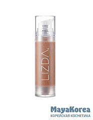 Lizda Тональный невесомый флюид, 21 тон - zero fit cover capsule poundation pure beige, 35г