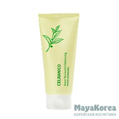 CELRANICO Green Tea Seed Oil Balancing Foam Cleansing, 150ml Балансирующая пенка с семенами зеленого чая, 150мл, CELRANICO