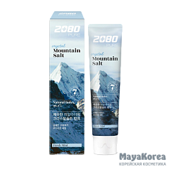 Зубная паста 2080 ГИМАЛАЙСКАЯ СОЛЬ 120г /36шт.в кор./ Освежает дыхание, защищает от кариеса, профилактика заболеваний десен                        Мятный вкус
