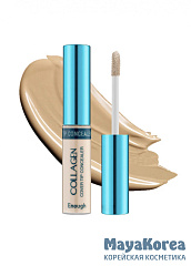 Enough Консилер для лица коллаген - Collagen cover tip concealer SPF36/PA+++ (01),9г