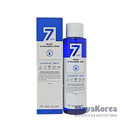 МСЛ 7 Days 4D Тонер с гиалуроновой кислотой May Island Seven Days Secret 4D Hyaluronic Toner