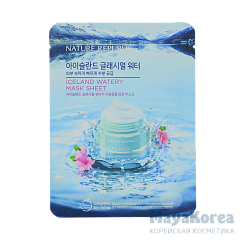 НР AQUA Маска для лица тканевая увлажняющая Nature Republic (SAMPLE) ICELAND WATERY MASK SHEET 20мл