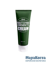 Derma Factory Крем увлажняющий для лица с экстрактом хауттюйнии - Houttuynia cordata 71% cream, 60г