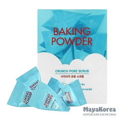 ETUDE HOUSE BAKING POWDER CRUNCH PORE SCRUB 7g*24ea Очищающий поры скраб для лица