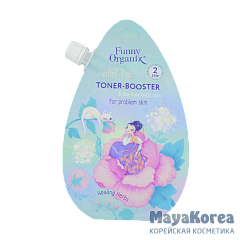 Funny Organix  Тонер-бустер для лица для проблемной кожи Healing Herbs  20 мл