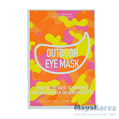Kocostar Camouflage Гидрогелевые патчи для глаз на тканевой основе (2 патча/1 пара) 5г/ Hydrogel Eye Mask