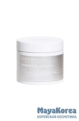 [MARY&MAY] Гидрофильный бальзам для лица КОМПЛЕКС ВИТАМИН Vitamin B.C.E Cleansing Balm, 120 гр