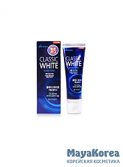 MKH З/паста «Classic White»-Отбелив. з/паста двойн. дейст. с микрогран., ар.мята+мент /40 шт.