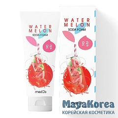 MEDB Watermelon Soda Foam Пенка для умывания с экстрактом арбуза и содой