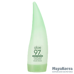 Holika Holika Aloe 97% Soothing Lotion Intensive Moisturizing Интенсивно увлажняющий кремовый лосьон для лица и тела Aloe 97% Soothing Lotion (Intensive)