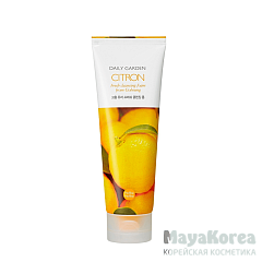 Holika Holika Daily Garden Citron Fresh cleansing foam from Goheung Очищающая пенка с цитроном Daily Garden Citron Fresh cleansing foam from Goheung