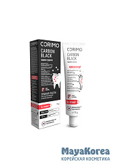 [CORIMO] Зубная паста профилактическая CARBON BLACK экстра отбеливание и свежее дыхание, 75 г