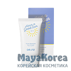 Dr.F5 Солнцезащитный крем Ультраувлажнение SPF50+ PA++++ (60мл) / Green Moisture Sun Cream SPF50+ PA++++