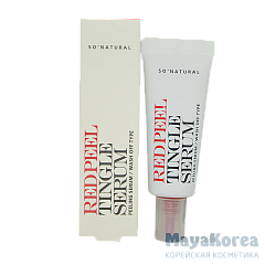 SONATURAL RED PEEL TINGLE SERUM 20ml Очищающая сыворотка для лица 20мл
