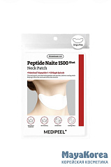 Омолаживающая патч-маска для шеи MEDIPEEL⁺ Peptide Naite 1500 Shot Neck Patch (3.5г