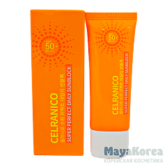 CELRANICO Super Perfect Daily Sunblock SPF50/Pa+++, 40ml Солнцезащитный крем для лица SPF50/Pa+++, 40мл, CELRANICO